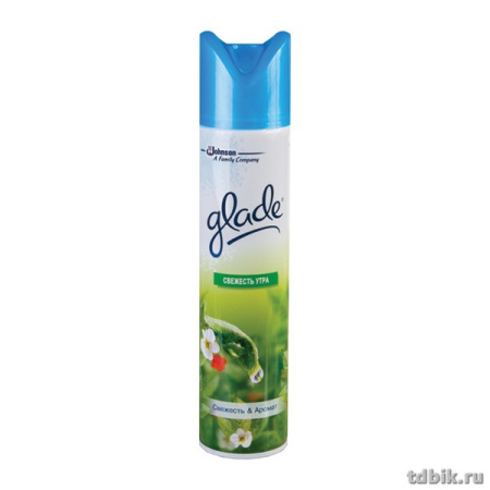 Освежитель воздуха Glade свежесть утра, 300 мл.