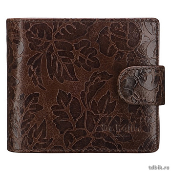 Портмоне Dr.Koffer 11*9.5см, нат. кожа, коричневый