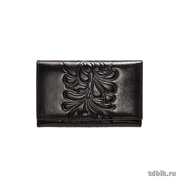 Футляр для ключей Dr.Koffer 7*12,5см, на кнопке, черный