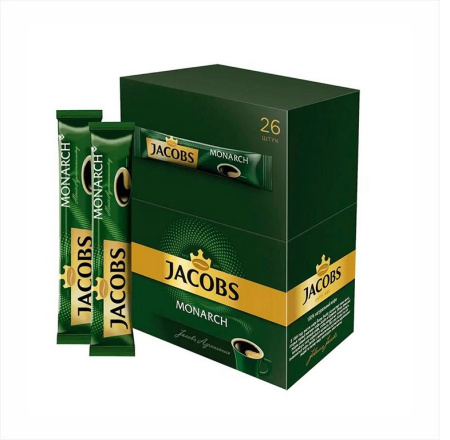 Кофе растворимый Монарх/Jacobs Monarch 1,8гр сублимированный