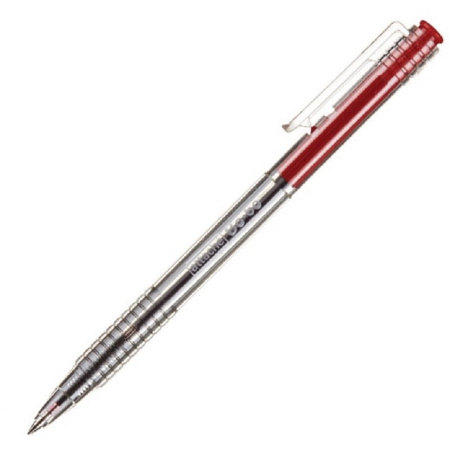 Ручка шариковая авт. Attache Bo-bo 0,7 мм красная (стерж.132мм, линия 0,5мм)
