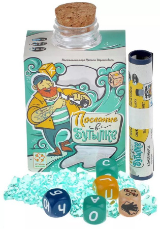Игра настольная  .8+ "Послание в бутылке" Стиль Жизни