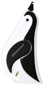 Корректирующая лента в диспен. 5 мм х 6 м "Пингвин"