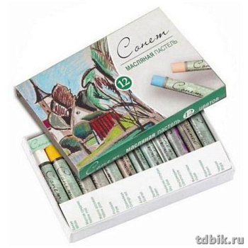 Пастель масляная художественная 12 цв. Сонет