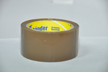 Скотч цветной коричневый 50 мм *57 м, 45 мкм Klebebander