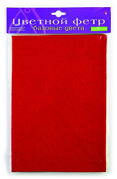 Фетр А4 (набор 8 листов 8цв) Базовые цвета HobbyTime