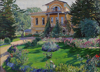 Постер на бумаге 50*70см, А.С. Виноградов "Головинка" 1910г.
