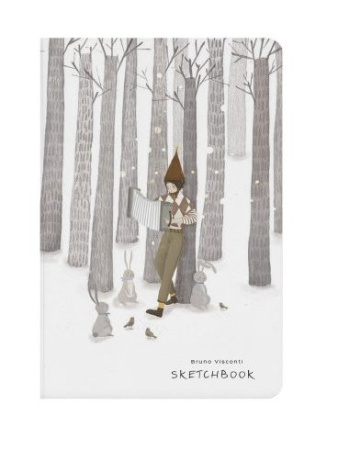 Скетчбук 140*210 мм, 112л., тв. обл. "SKETCHBOOK" (8 ВИДОВ)