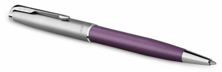 Ручка шариковая Parker Sonnet Essentials LaqViolet СT M (нерж.сталь)