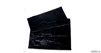 Мешки для мусора 120л. 25 шт/уп (50 мкм) ПВД 70*110 см. черные