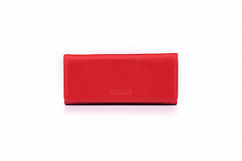 Футляр для ключей  D.Morelli "Red-2" из нат.кожи, на кнопках