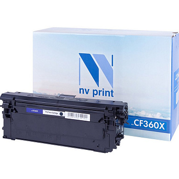 Картридж NV PRINT NV-CF360XBk, черный, 12500 страниц