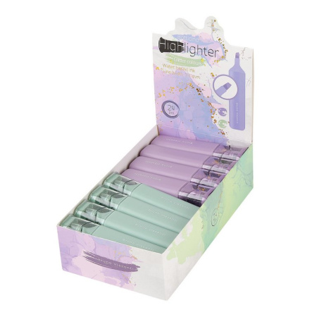 Текст-маркер с блестками BrunoVisconti "PRIMAVERA" 1-5 мм (ассорти)