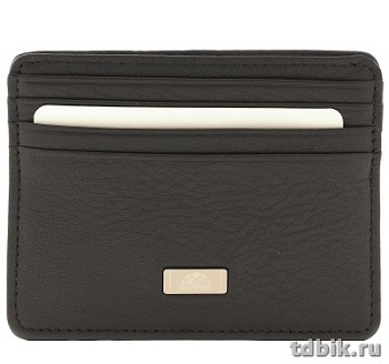 Футляр для кредитных карт "Tony Perotti" нат. кожа, 100x80мм, черный