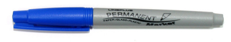Маркер перманентный  0,7 мм Line Plus круглый, синий