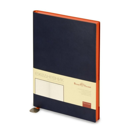 Набор подарочный BrunoVisconti "MERCURY" (ТЕМНО СИНИЙ ЕЖЕДНЕВНИК А5 РУЧКА)