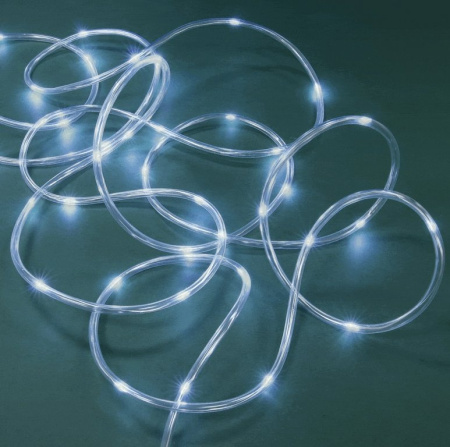 Гирлянда комнатная/уличная Шнур  5м, 50 холодных ламп