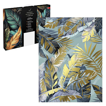 Роспись по номерам (холст) 30*40см "Гармония" (основа+акрил.кр.+кисти) 14цв.