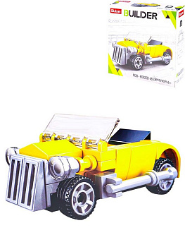 Конструктор пластиковый  48 дет. "Ретро автомобиль" Sluban