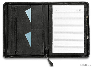 Папка  кож.зам. на молнии, "Лидер"