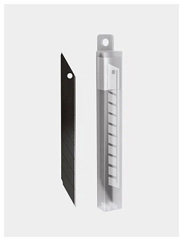 Лезвия запас. для ножей (м) 0,9 см 10 шт/уп Berlingo