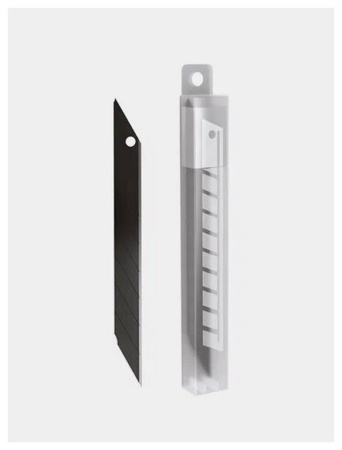 Лезвия запас. для ножей (м) 0,9 см 10 шт/уп Berlingo