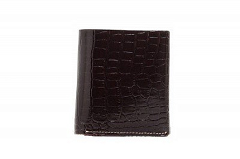 Портмоне Faetano "Геккон" женское, нат. кожа, бордовый