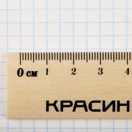 Линейка 20 см. дер. Красин "Стандарт"