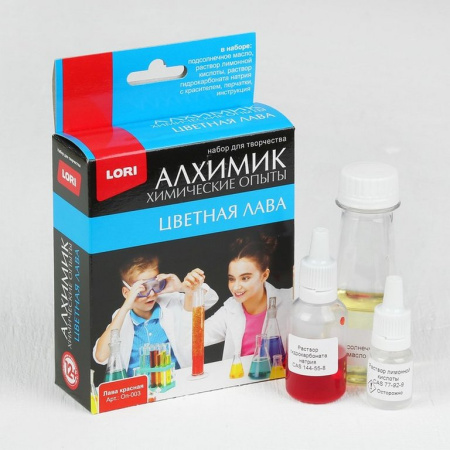 Игра научная 10+ "Лава красная" Lori