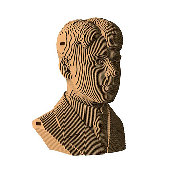 Сборная модель из гофрокартона "Сергей Есенин" h=19см, 89 дет., 6+, 5cult