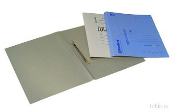 Папка-скоросшиватель Дело картон 390 г/м2 мелован.