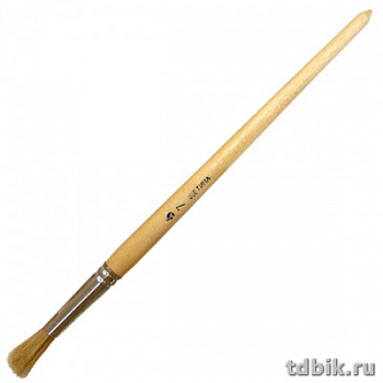 Кисть Щетина № 7 круглая оформительская ГРААЛЬ