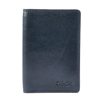 Обложка для паспорта Dr.Koffer нат. кожа, синий