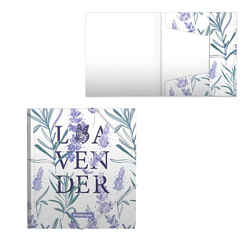 Папка для тетрадей А5 на резинке ErichKrause "Lavender"