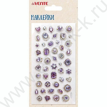Наклейки  9*17,5 см "Purple Fantasy" deVENTE
