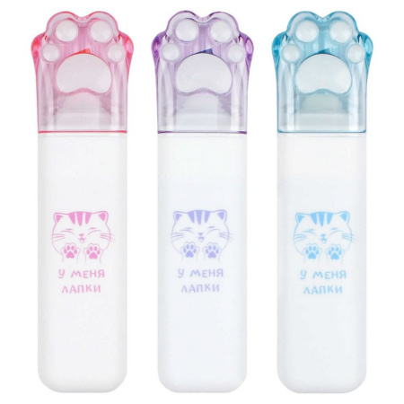 Текст-маркер Феникс+ "Пушистые лапки"  цв. ассорти