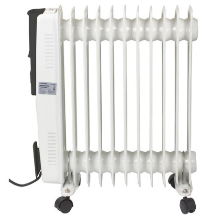 Обогреватель масляный SONNEN DFS-11 2500Вт, 11 секций, белый