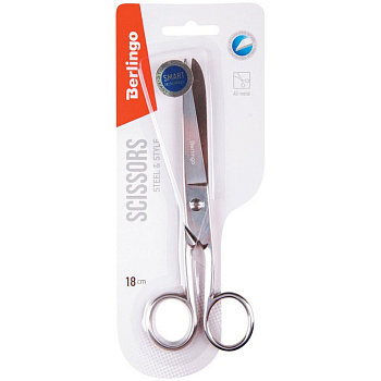 Ножницы 180 мм цельнометаллические Berlingo "Steel&Style"