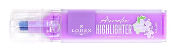 Текст-маркер ароматизированный LOREX "RICH FRUIT PASTEL" 1-3,5 мм сиреневый