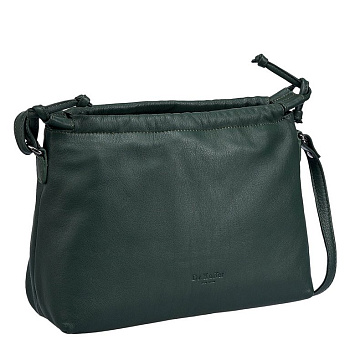 Сумка женская Dr.Koffer 28х20х12см см, нат.кожа зеленая