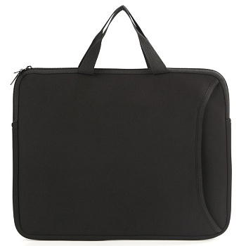 Сумка для ноутбука FABRETTI неопрен, 36*27*2,5 см, черный