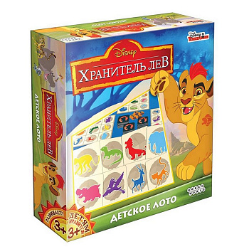 Игра настольная Лото "Хранитель Лев" HOBBY WORLD