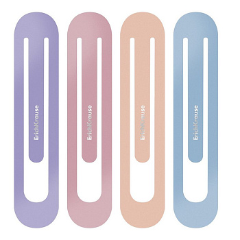 Закладка пластиковая 4 шт/уп "Soft Manga" ErichKrause