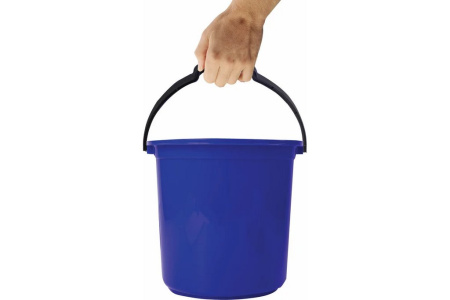 Ведро пластиковое без крышки 12 л., пищевое, шкала, LAIMA