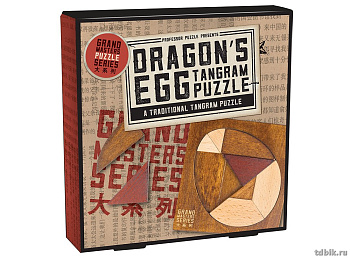 Головоломка из дерева .8+ Профессор Пазл "Яйцо Дракона"