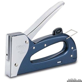 Степлер мебельный 23/6, 23/8, 23/10 Kw-Trio серебро/синий, металл