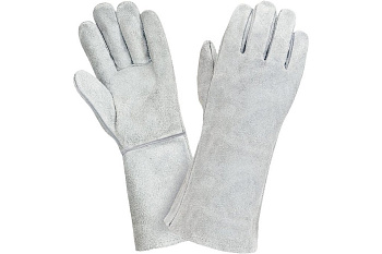 Краги спилковые 5-ти палые