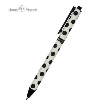 Набор подарочный BrunoVisconti "LIGHT BLUE POLKA DOTS" (ТЕТРАДЬ НА ГРЕБНЕ В КЛ.+ РУЧКА)