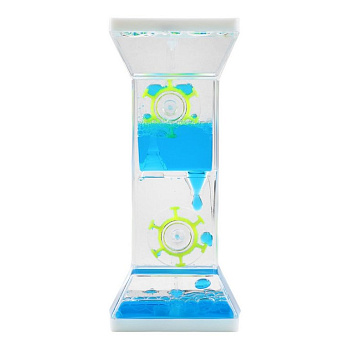 Антистресс гелевые часы "Мерилей", 5 *12 см, голубой