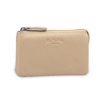 Футляр для ключей Dr.Koffer 8*13см, бежевый